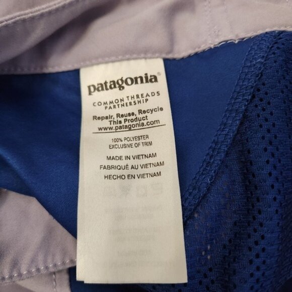 Patagonia Girls' Forries Shorey Board Shorts Lavender Sz 12 - Picture 10 of 11
